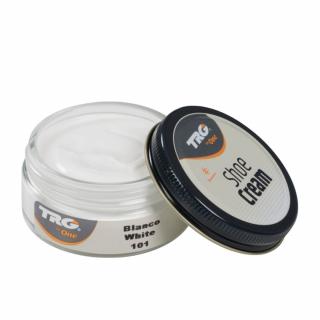 Bílý Krém na boty Shoe Cream TRG White 101