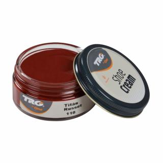 Červeno-Hnědý Krém na boty Shoe Cream TRG the One Rust 110