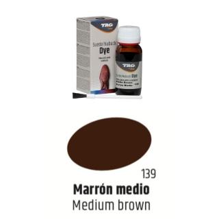 Hnědá Barva na semiš Suede / Nubuck Dye TRG Medium Brown 139