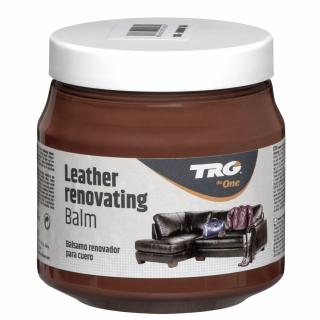Hnědý Krém na kožené sedačky Leather Renovating Balm TRG London Tan 186