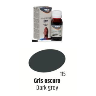 Šedá Barva na semiš Suede / Nubuck Dye TRG Dark Gray 115
