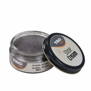 Stříbrný Krém na boty Shoe Cream TRG Antic Silver 402