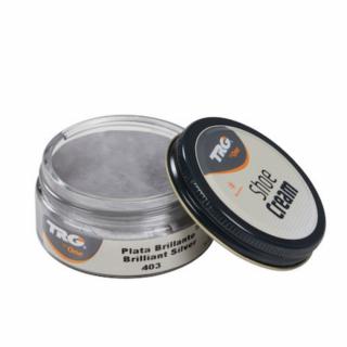 Stříbrný Krém na boty Shoe Cream TRG Brilliant Silver 403