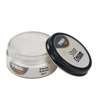 Stříbrný Krém na boty Shoe Cream TRG Silver 401
