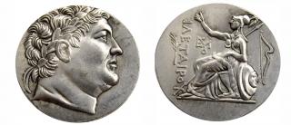 KRÁSNÁ ŘECKÁ MINCE-IMITACE-TETRADRACHMA