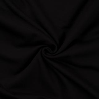 Jednobarevná teplákovina 235g - Černá