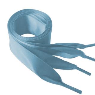Saténové tkaničky do mikin, 110cm - Světle modrá