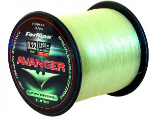 Avenger Návin: délka 2100 m, Pevnost: vlasce 4,9 kg, Vlasec: síla 0,22 mm