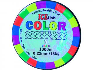 Color 1000m návin šňůry: 1000m, pevnost šňůry: 37Kg, průměr šňůry: 0,31mm
