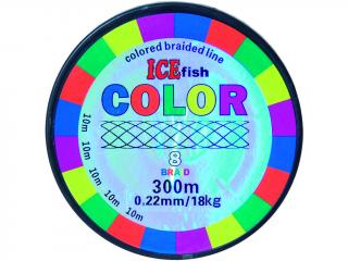 Color 300m návin šňůry: 300m, pevnost šňůry: 18Kg, průměr šňůry: 0,22mm