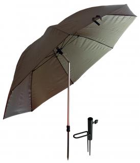 Deštník zelený + držák