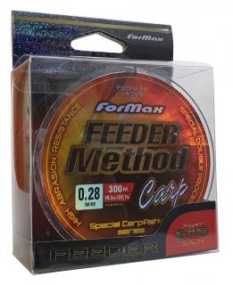 Feeder method carp Návin: délka 150 m, Pevnost: vlasce 11,9 kg, Vlasec: síla 0,30 mm