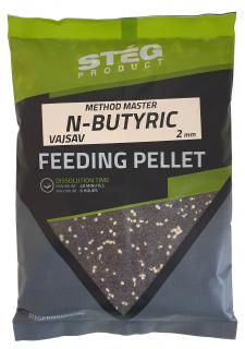 Feeding pellet 2mm 800g příchuť: Butyric - Acid