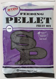 Feeding pellet 2mm 800g příchuť: Fruit Mix
