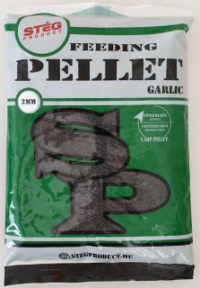 Feeding pellet 2mm 800g příchuť: Garlic (česnek)