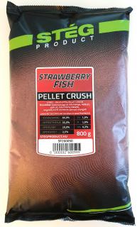 Pellet Crush 800g příchuť: Strawberry Fish