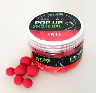 Pop UP Smoke Ball 12 - 16mm 40g příchuť: Krill