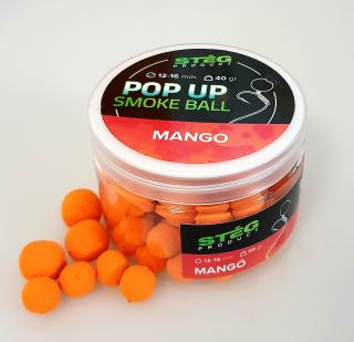 Pop UP Smoke Ball 12 - 16mm 40g příchuť: Mango