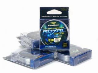 Royal fluorocarbon nosnost vlasce: 4,14 kg, síla vlasce: 0,20mm