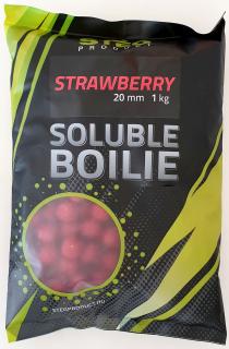 Soluble Boilie 20mm 1kg příchuť: Strawberry