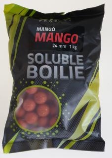 Soluble Boilie 24mm 1kg příchuť: Mango