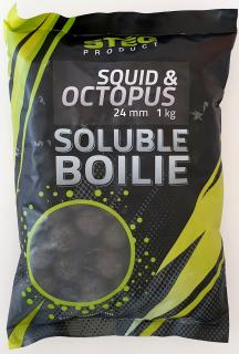 Soluble Boilie 24mm 1kg příchuť: Squid Octopus