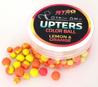 Upters Color Ball 7 - 9mm 30g příchuť: Lemon Orange