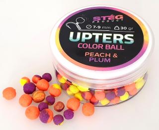 Upters Color Ball 7 - 9mm 30g příchuť: Peach Plum