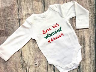 Vánoční dáreček Velikost: 3-6m vel. 68