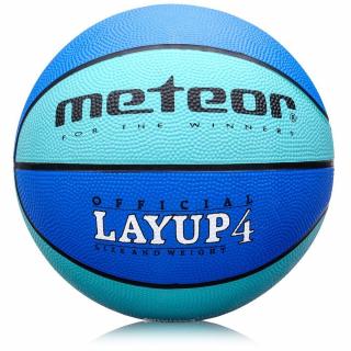 Basketbalový míč MTR LAYUP vel.4, modrý