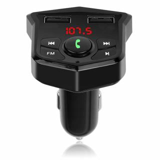 FM Transmiter do auta s LCD displejem + USB, Bluetooth, MP3