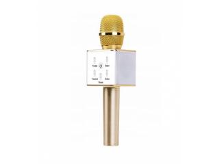 Karaoke bluetooth mikrofon s reproduktorem Vyber barvu :: Zlatá