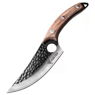 Lovecký nůž FOXTER s dřevěnou rukojetí, 27 cm