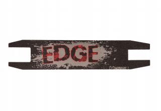 Protiskluzový griptape na freestyle koloběžku (různé druhy), 1ks Typ polepu: EDGE-BlackRed