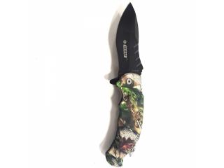 Skládací turistický nůž Kandar,  vícebarevný, 23 cm