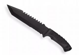 Turistický ocelový nůž 33 cm s pouzdrem