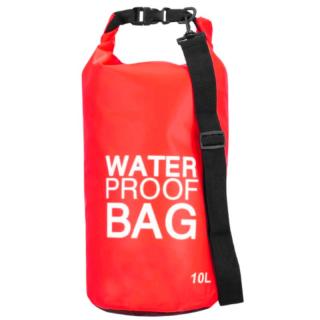 Vodotěsný vak Dry Bag 10 l, různé barvy Vyber barvu :: Červená