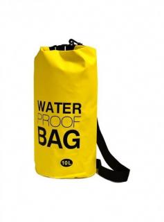 Vodotěsný vak Dry Bag 10 l, různé barvy Vyber barvu :: Žlutá