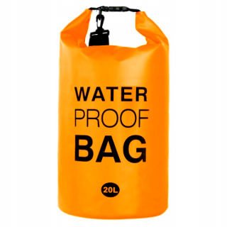 Vodotěsný vak Dry Bag 20 l, různé barvy Vyber barvu :: Oranžová