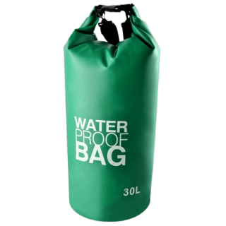 Vodotěsný vak Dry Bag 30 l, různé barvy Vyber barvu :: Temně zelená