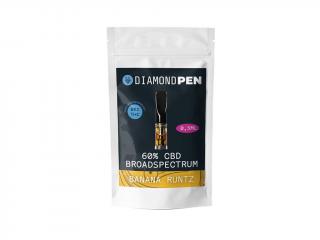 Cartridge Banana Runtz 60% CBD 0,5ml