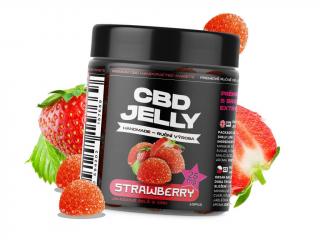 CBD Jelly 25 mg - želé jahoda
