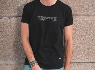 Černé tričko | Trance Is My World Velikost: L