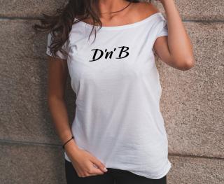 Dámské bílé tričko | DNB Velikost: L