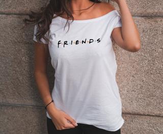 Dámské bílé tričko | Friends Velikost: L