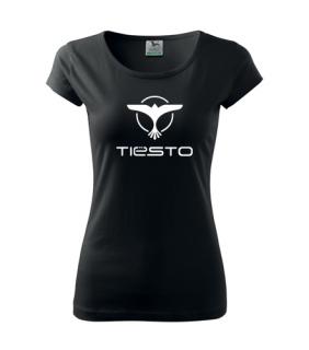 Dámské tričko | Tiesto Barva: Bílá, Velikost: XS