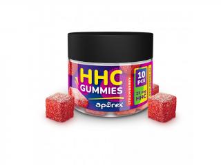 HHC bonbony s příchutí jahody 10 kusů x 25mg HHC