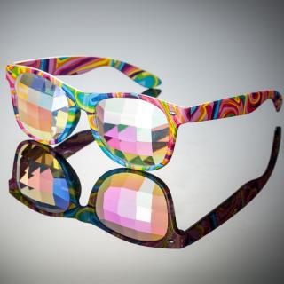 Kaleidoskopické WAYFARER brýle | Multibarevné