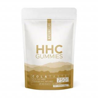 Nature cure HHC gummies medvídci, 750 mg (30 ks x 25 mg), 80 g
