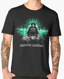 Párty tričko | Darth Raver Barva: Černá, Velikost: XL